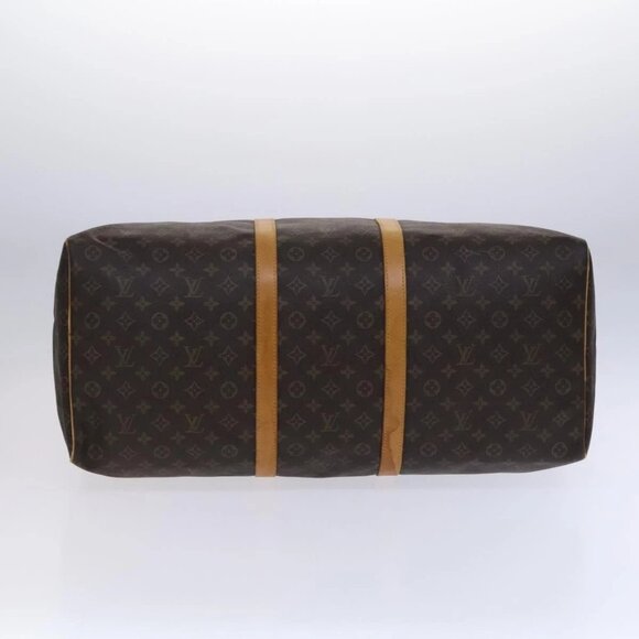 LOUIS VUITTON Monogram Keepall 60 Boston Bag M41422 LV Auth BD700 - Picture 5 of 16